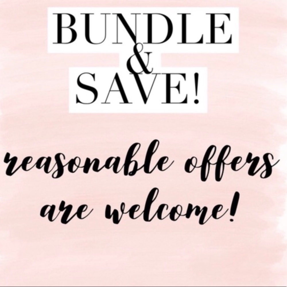 Bundle up and save $$$!! So many great prices 🎀